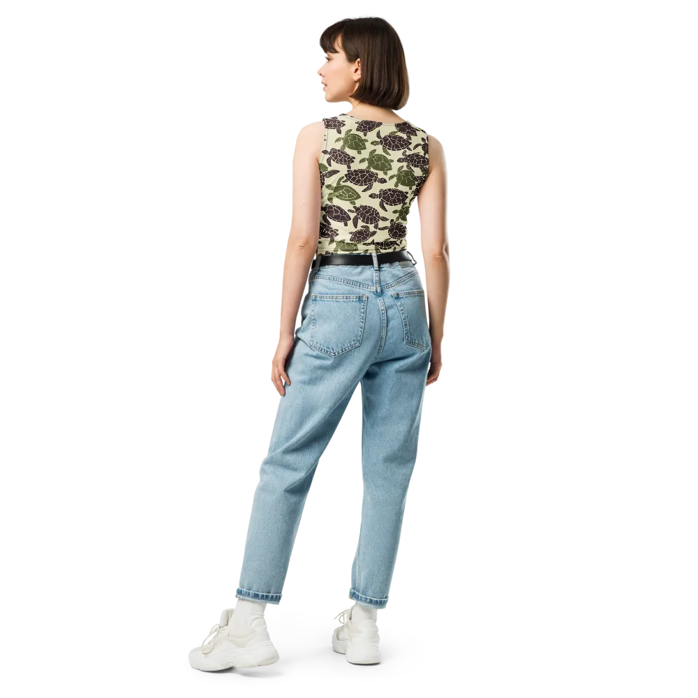 Shellbound on Crop Top — Back