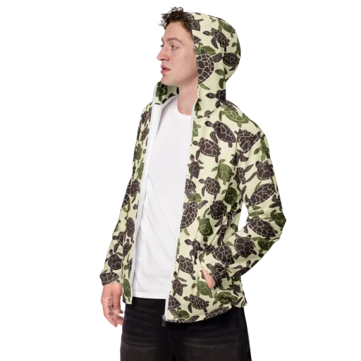 Shellbound on a Men's Windbreaker