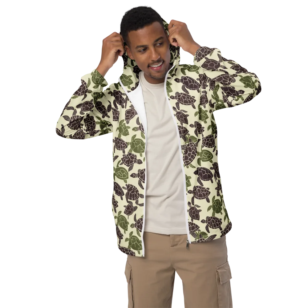 Shellbound on Men's Windbreaker — Front