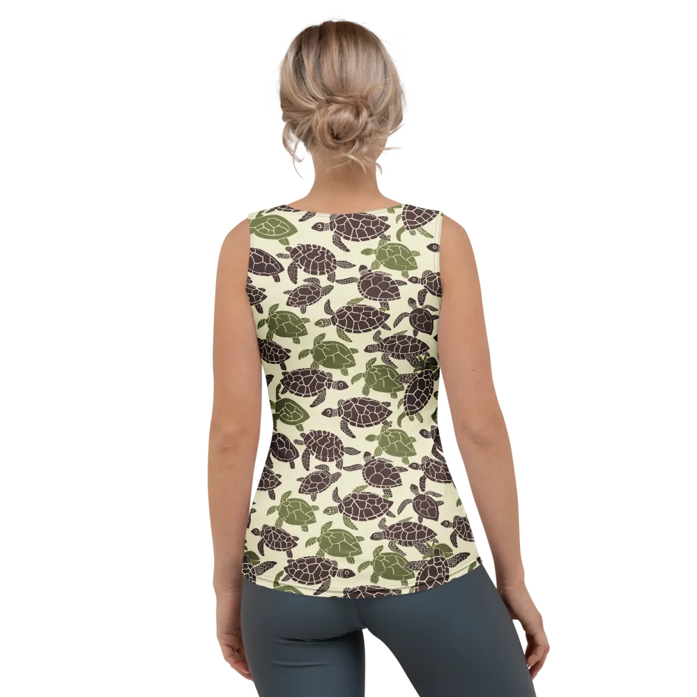 Shellbound on Women's Tank Top — Back