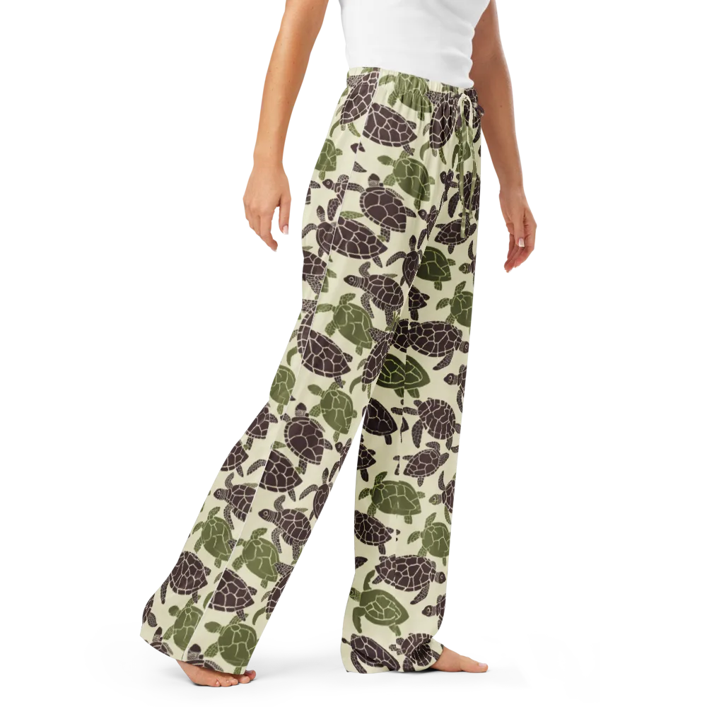 Shellbound on Women's Pajama Pants — Right Front