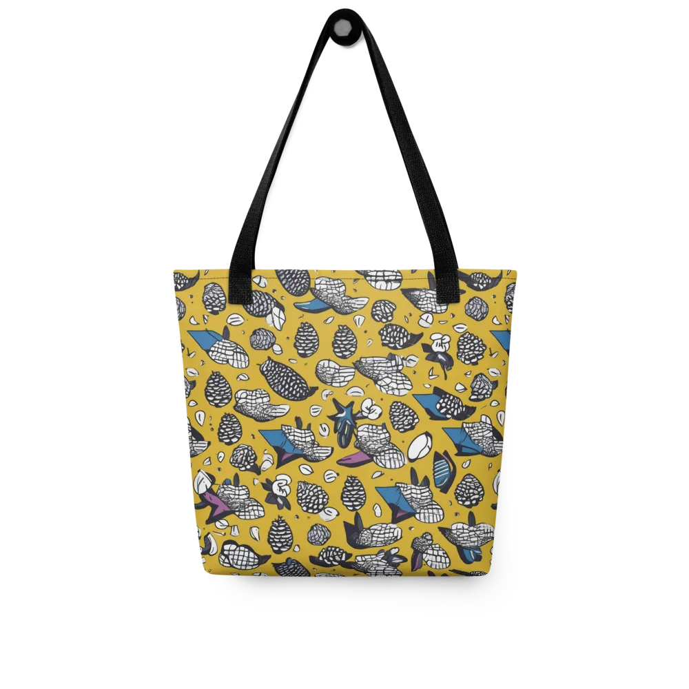 Golden Beetle Parade on Tote Bag — Front