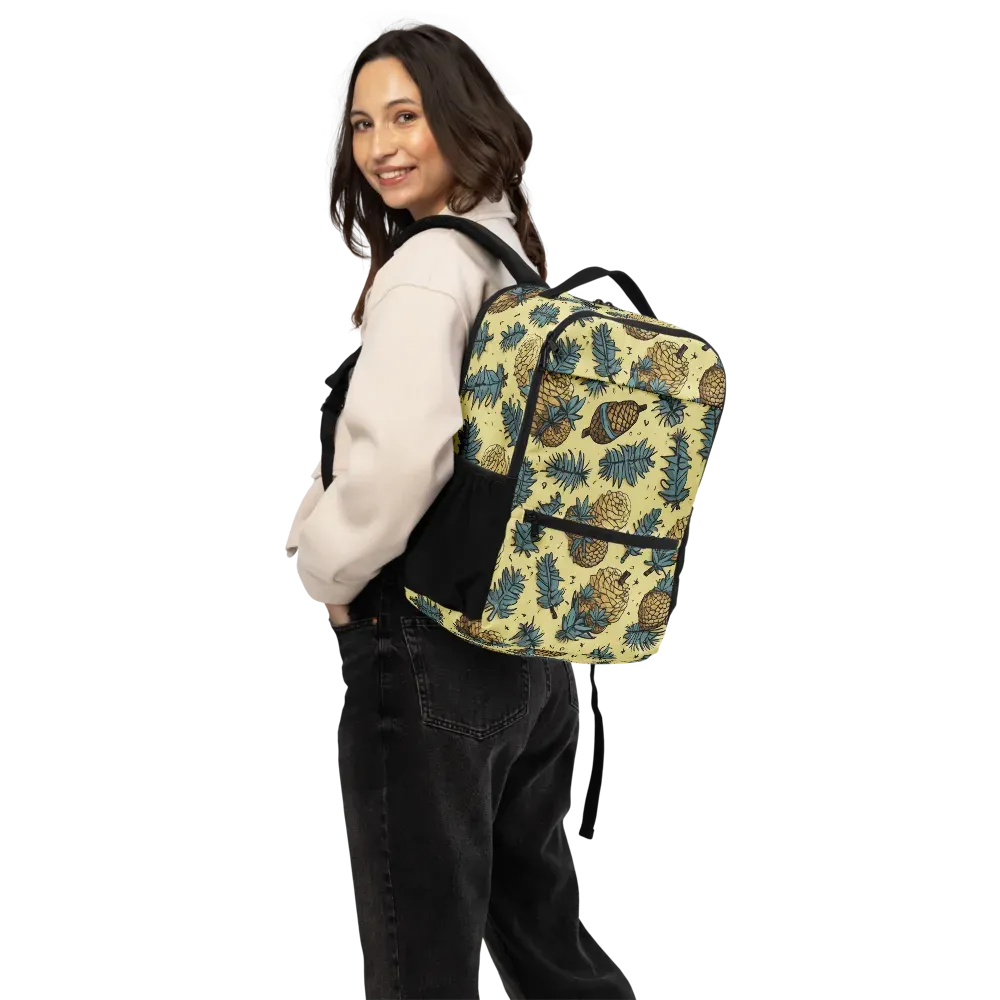 Gilded Forest on Utility Backpack — Back