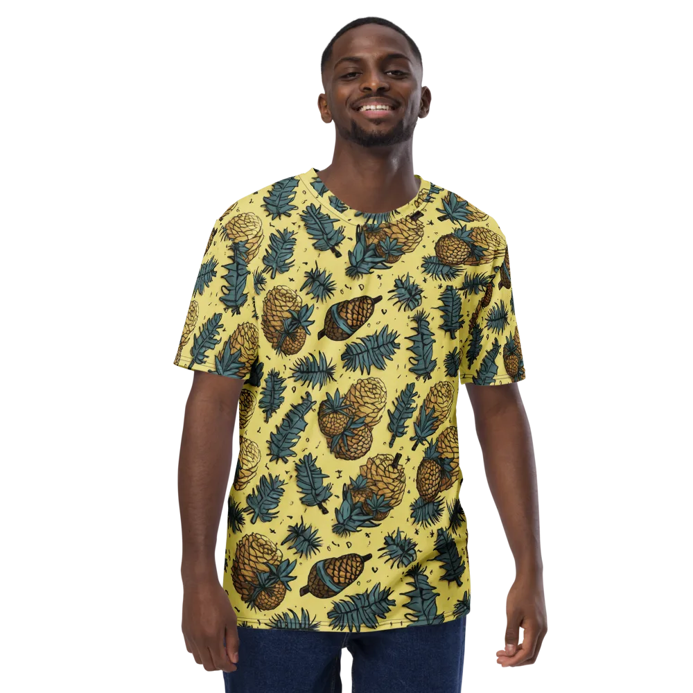 Gilded Forest on Men's Crew Neck T-Shirt — Front