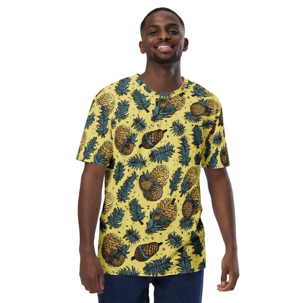 Gilded Forest on Men's Crew Neck T-Shirt — Front