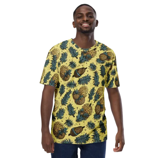 Gilded Forest on a Men's Crew Neck T-Shirt