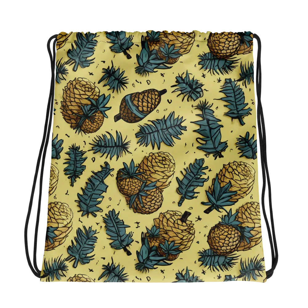 Gilded Forest on Drawstring Bag — Photo