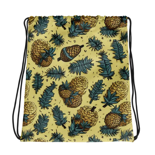 Gilded Forest on a Drawstring Bag