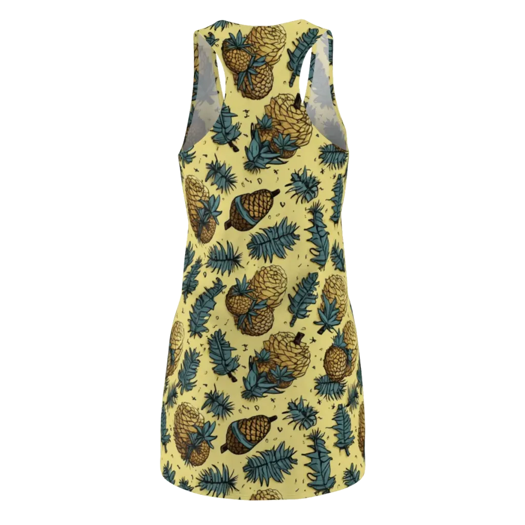 Gilded Forest on Racerback Dress — Back