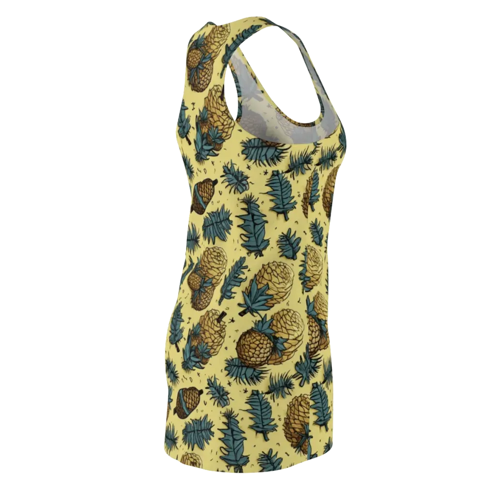 Gilded Forest on Racerback Dress — Back Side