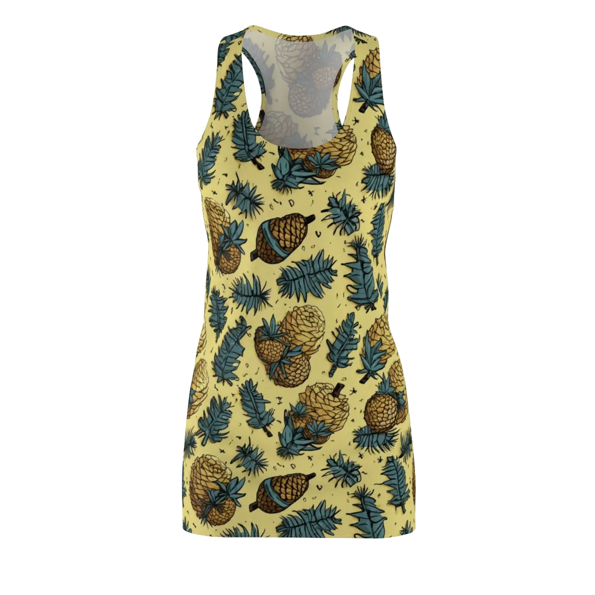 Gilded Forest on Racerback Dress — Front