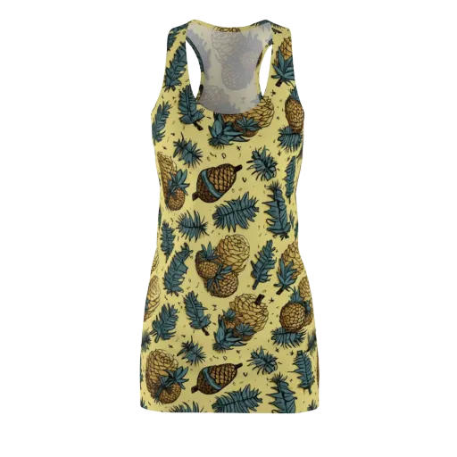 Gilded Forest on a Racerback Dress