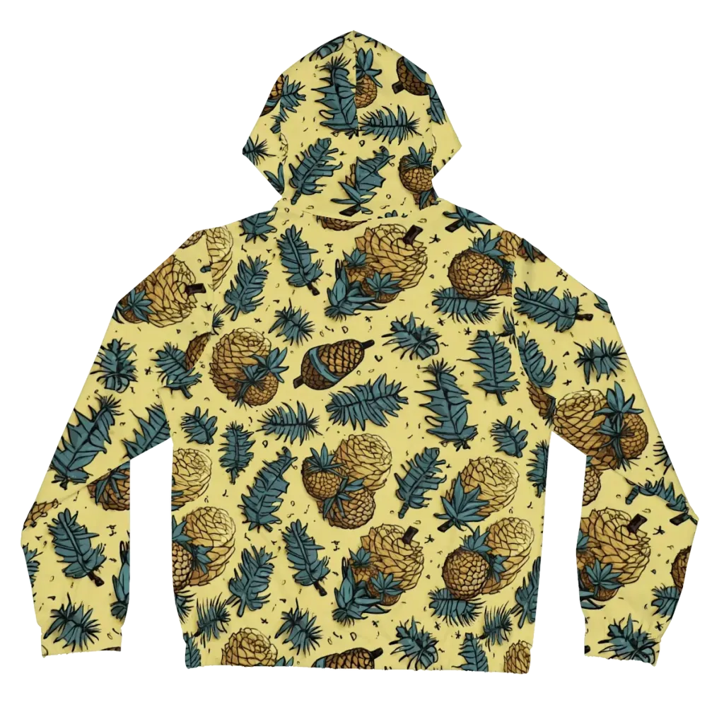 Gilded Forest on Women's Full-Zip Hoodie — Back