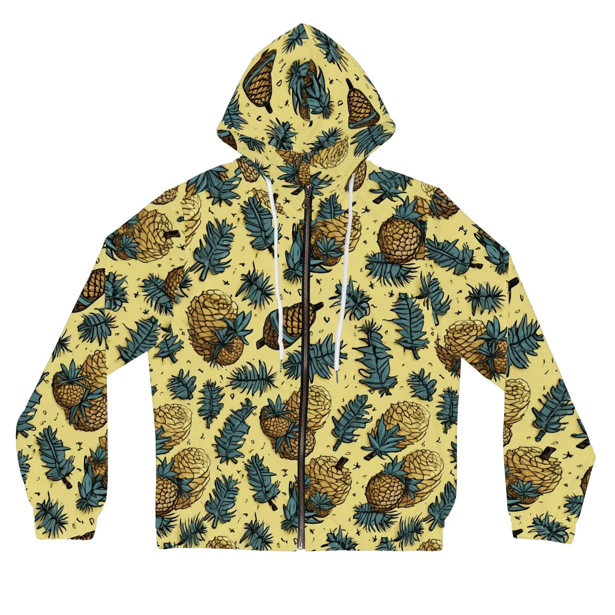Gilded Forest on Women's Full-Zip Hoodie — Front