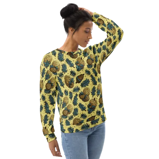 Gilded Forest on a Sweatshirt