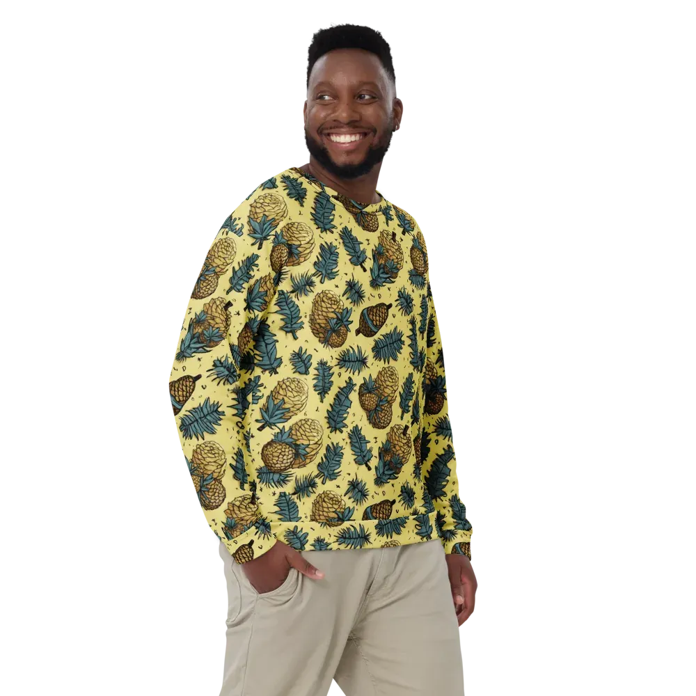 Gilded Forest on Sweatshirt — Front