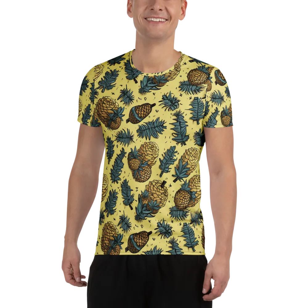 Gilded Forest on Men's Athletic T-Shirt — Front