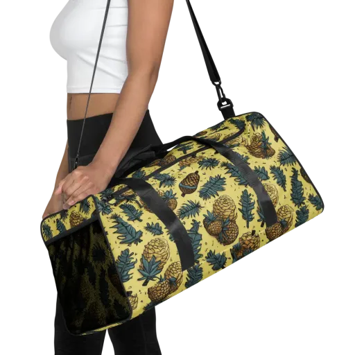 Gilded Forest on a Duffle Bag