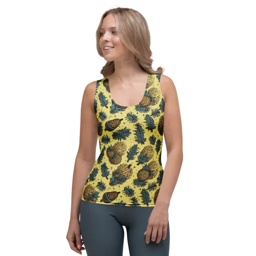 Gilded Forest on a Women's Tank Top