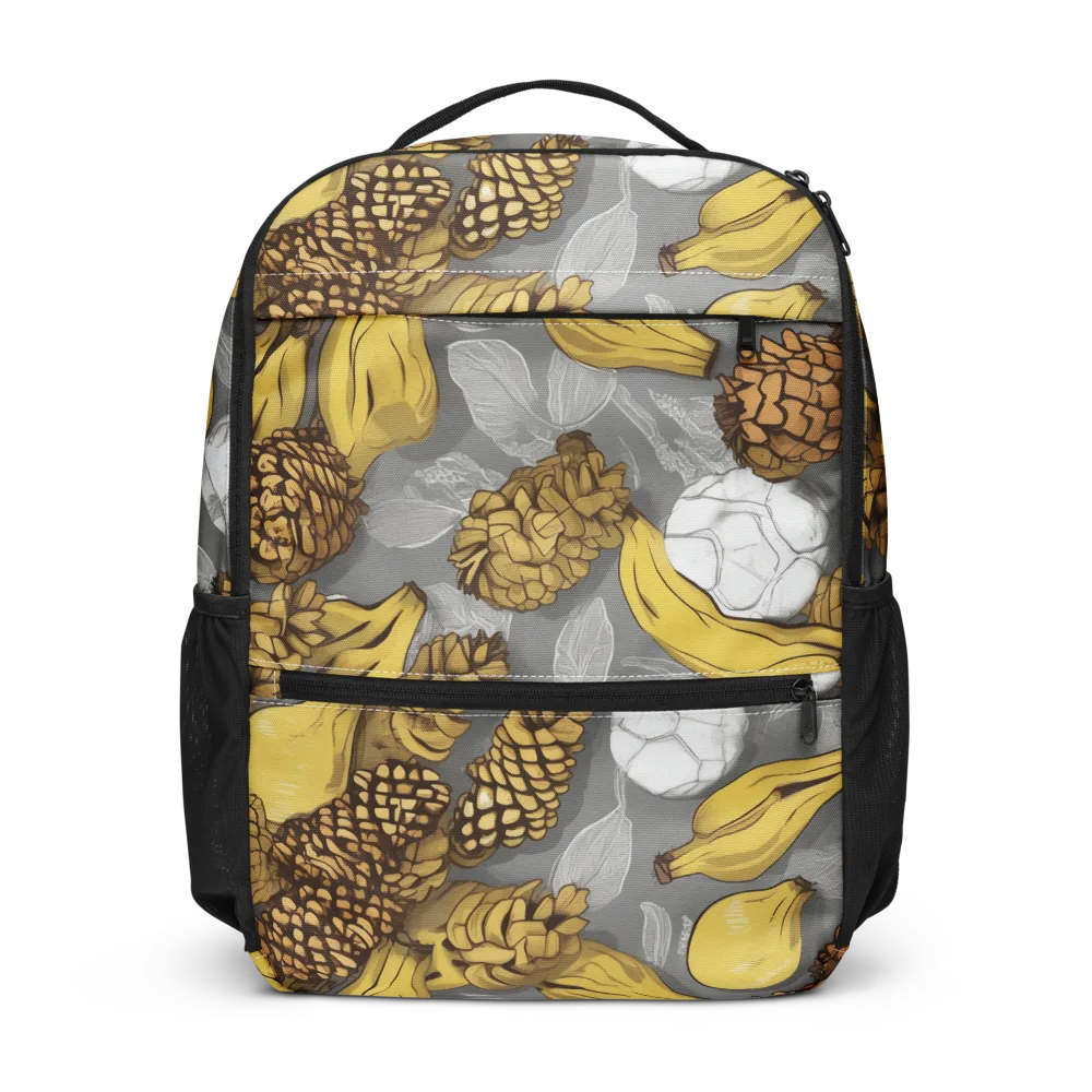 Banana Pinecone on Utility Backpack — Front