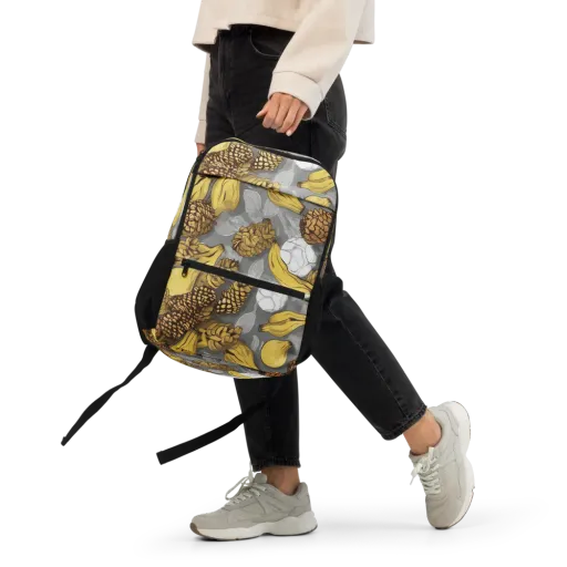 Banana Pinecone on a Utility Backpack