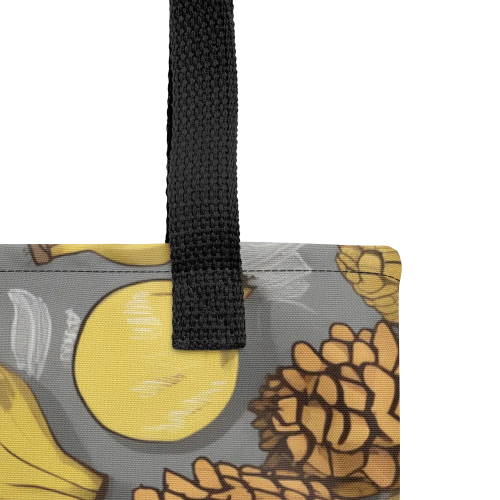 Banana Pinecone on Tote Bag — Product details