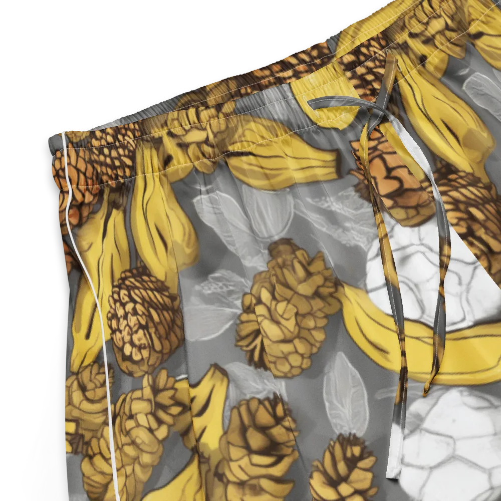 Banana Pinecone on Women's Pajama Shorts — Product details
