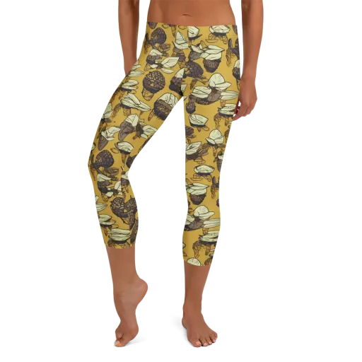 Moth Market on a Capri Leggings