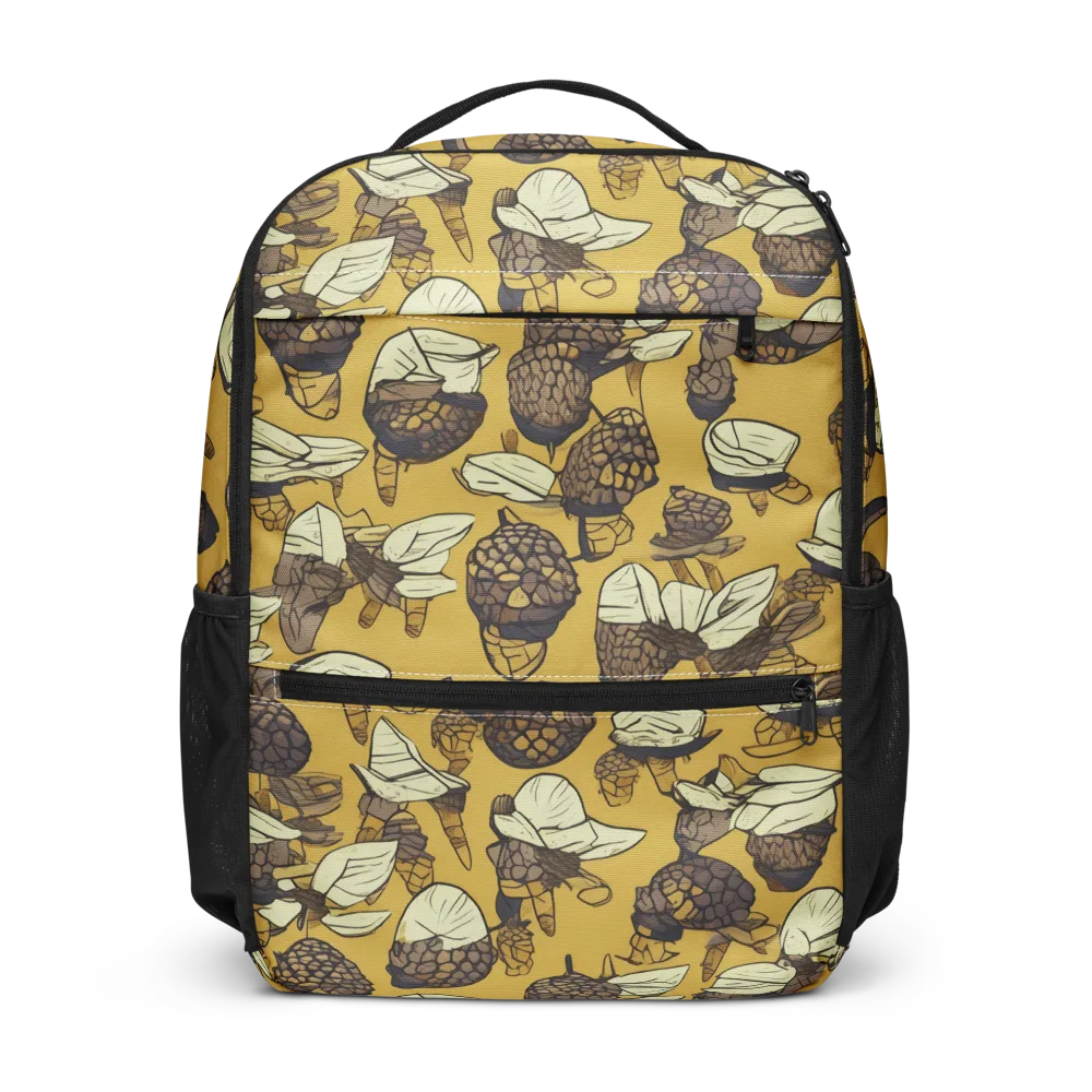 Moth Market on Utility Backpack — Front