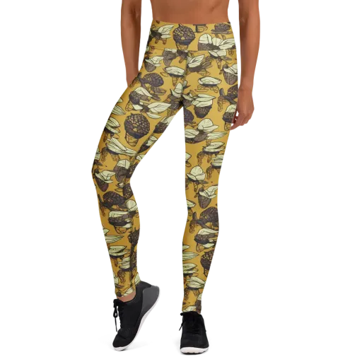Moth Market on a Yoga Leggings