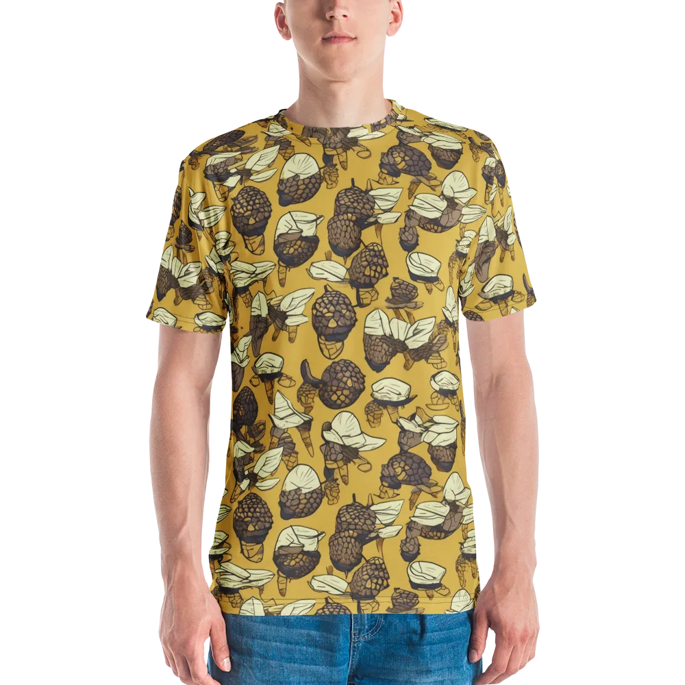 Moth Market on Men's Crew Neck T-Shirt — Front