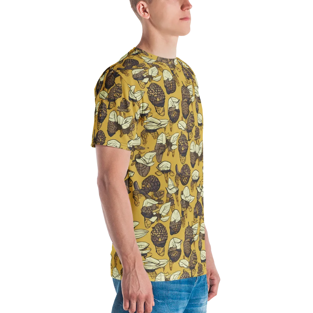 Moth Market on Men's Crew Neck T-Shirt — Right