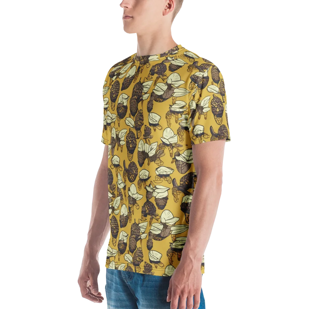 Moth Market on Men's Crew Neck T-Shirt — Left