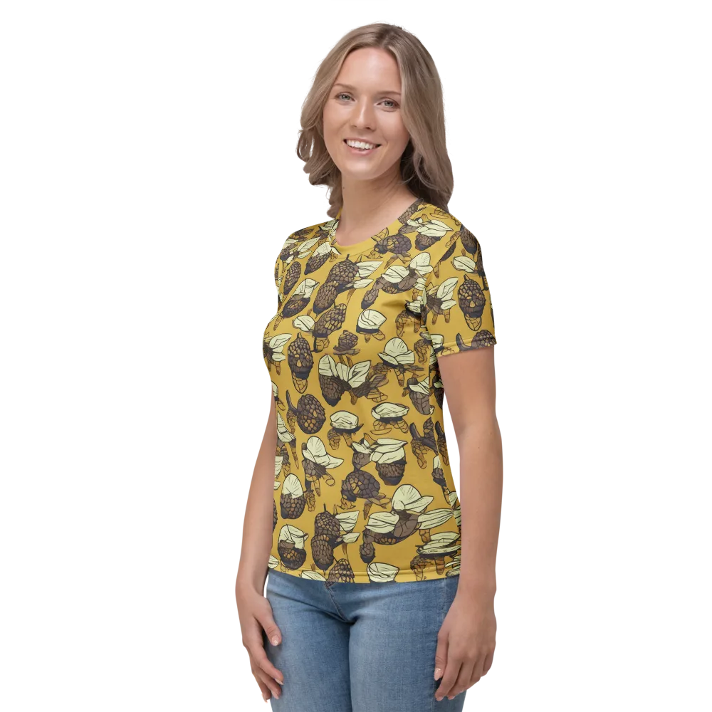 Moth Market on Women's Crew Neck T-Shirt — Left