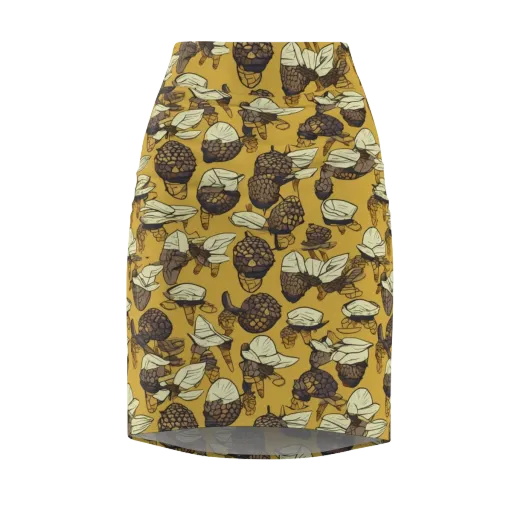 Moth Market on a Pencil Skirt