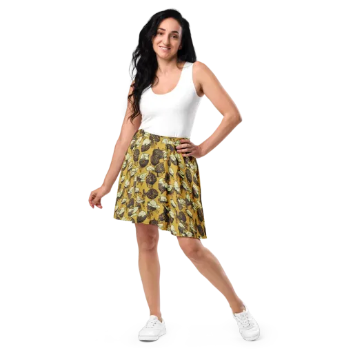 Moth Market on a Skater Skirt