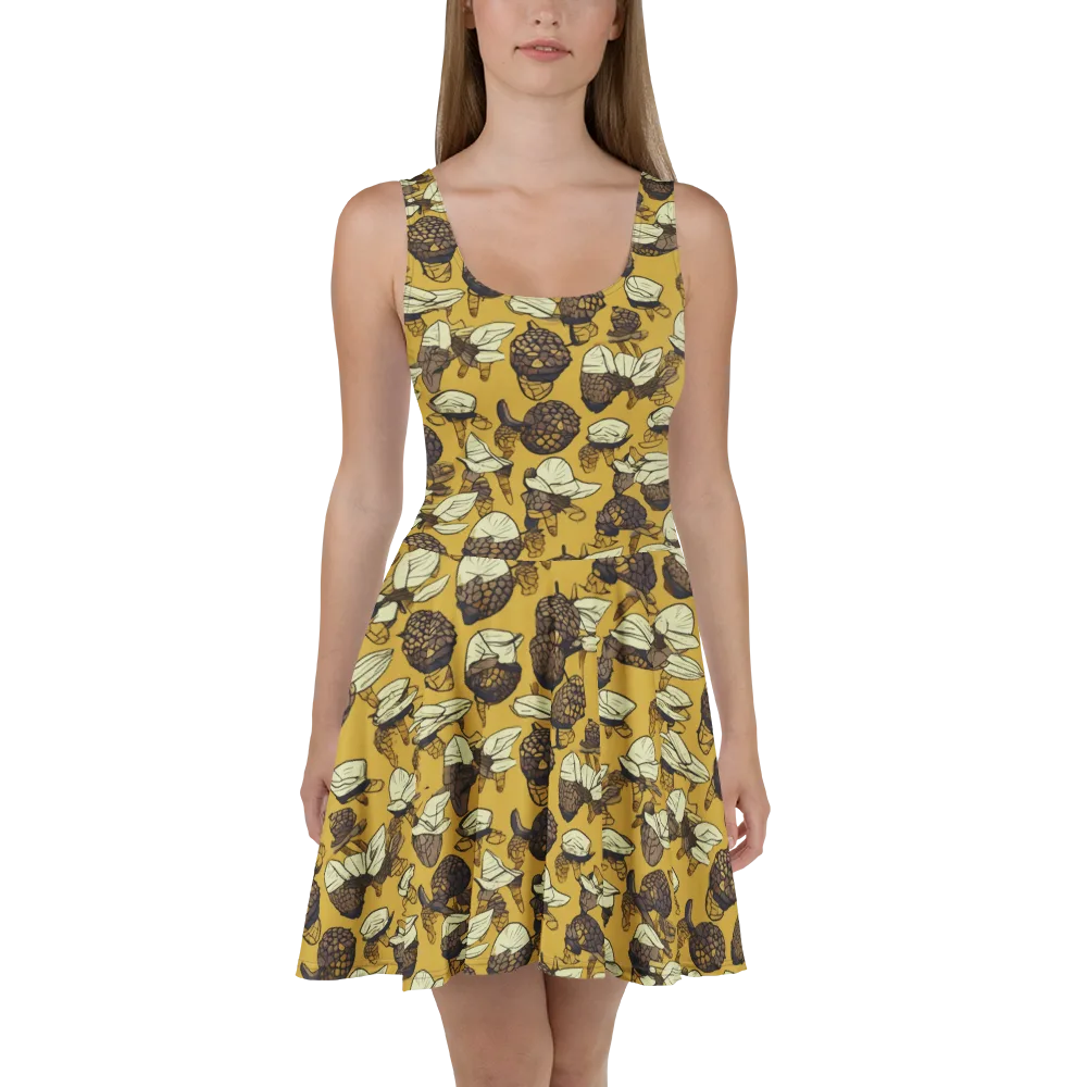 Moth Market on Skater Dress — Front