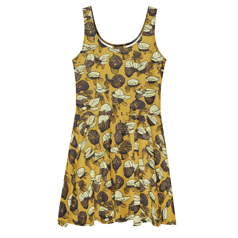 Moth Market on Skater Dress — Front