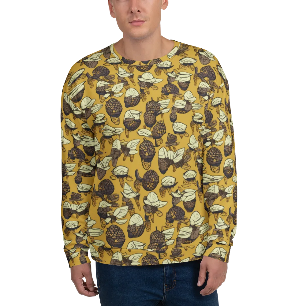 Moth Market on Sweatshirt — Front