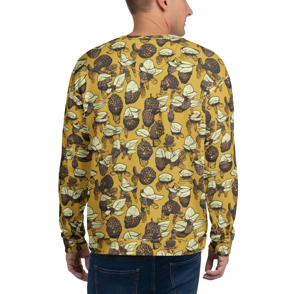 Moth Market on Sweatshirt — Back