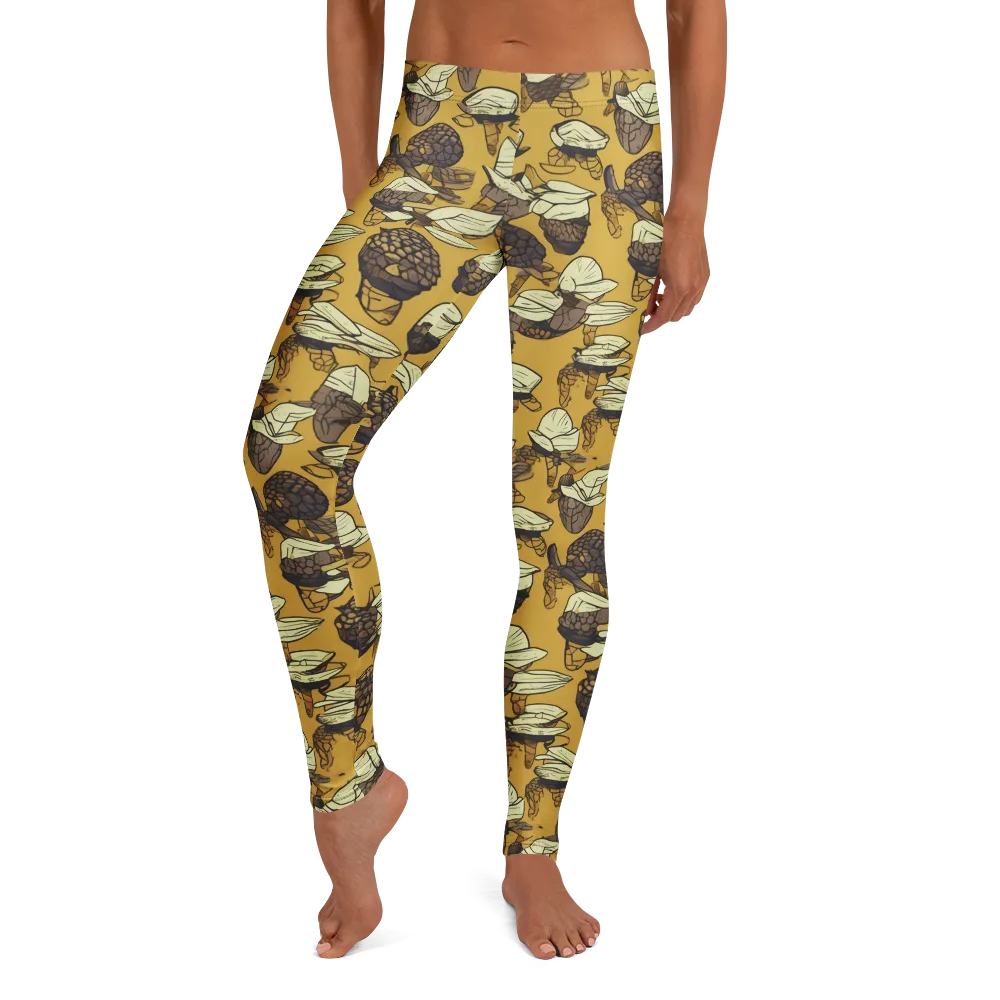 Moth Market on Leggings — Front