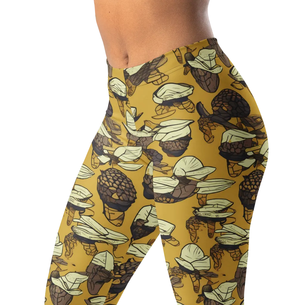 Moth Market on Leggings — Left Front