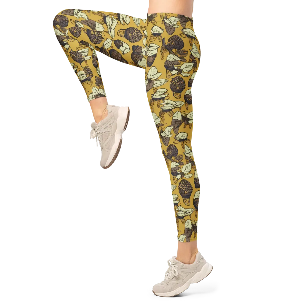 Moth Market on Leggings — Left
