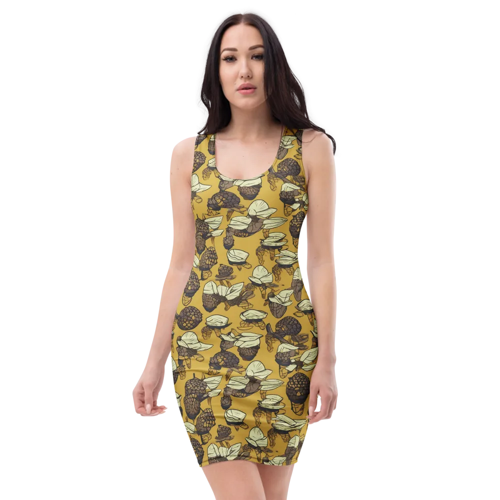 Moth Market on Bodycon Dress — Front