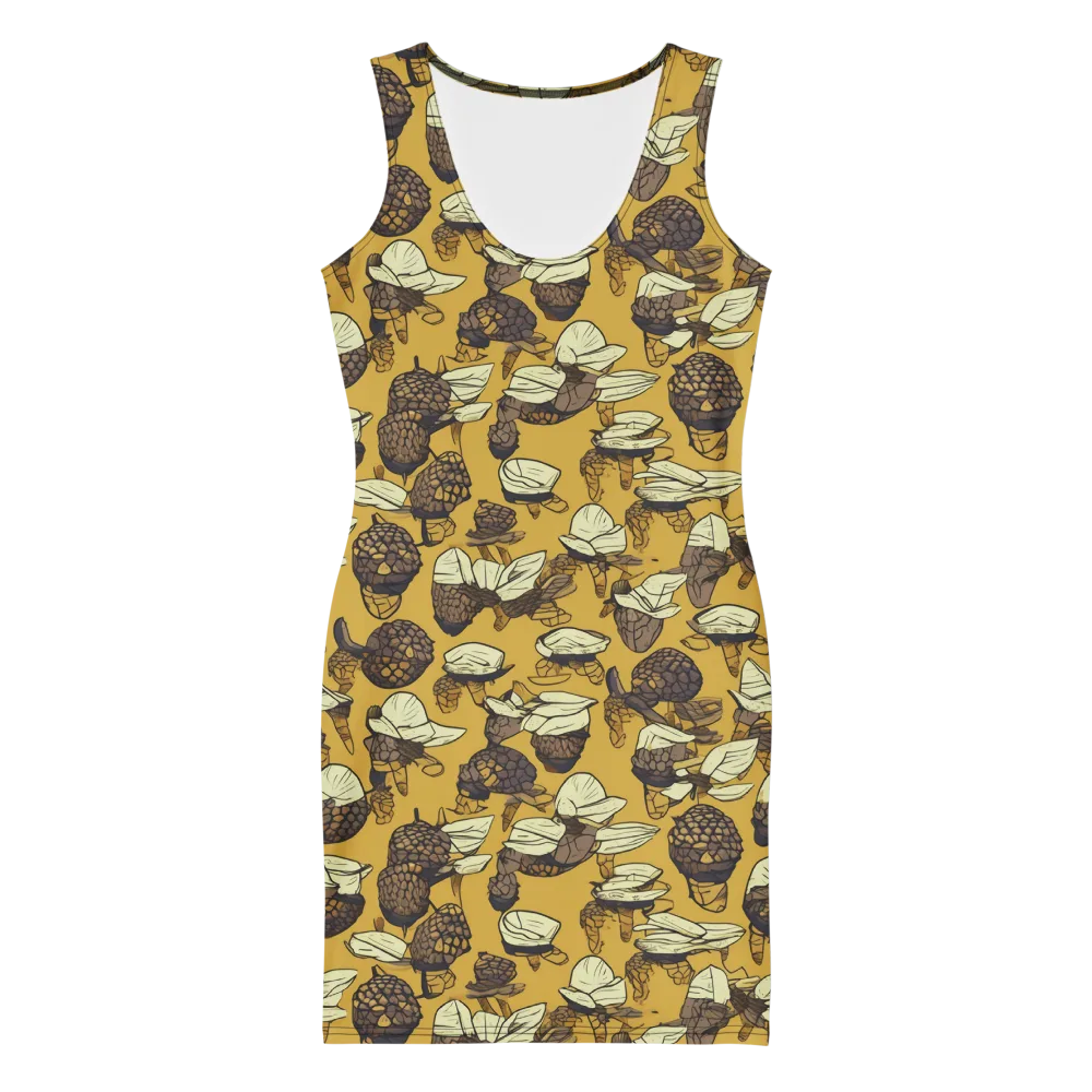 Moth Market on Bodycon Dress — Front