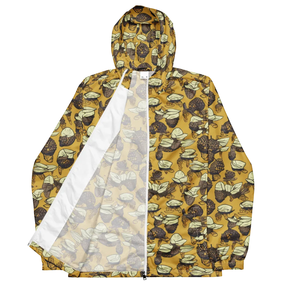 Moth Market on Men's Windbreaker — Front