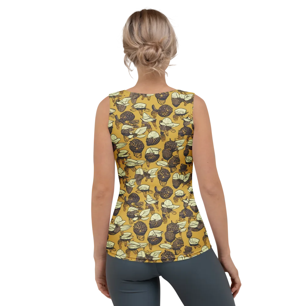 Moth Market on Women's Tank Top — Back