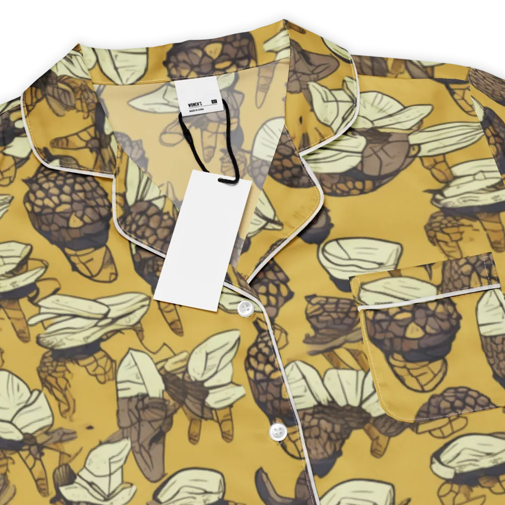 Moth Market on Women's Short Sleeve Pajama Top — Product details