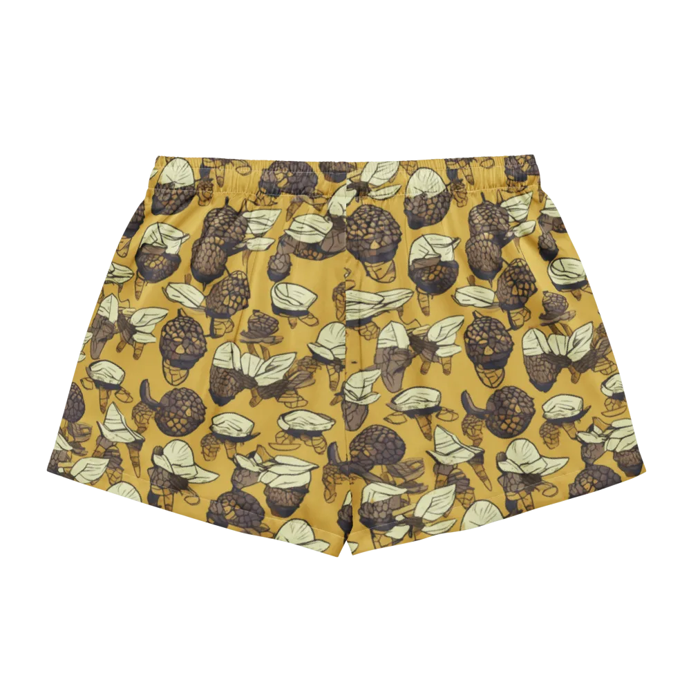 Moth Market on Women's Pajama Shorts — Back