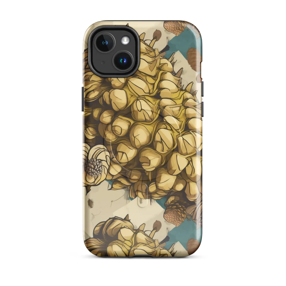 Golden Cone Garden on MagSafe Tough Case for iPhone® — Front